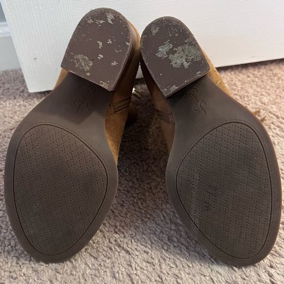 Jessica Simpson Sesley Ankle Tassel Booties Size 7 Women’s - Picture 5 of 8